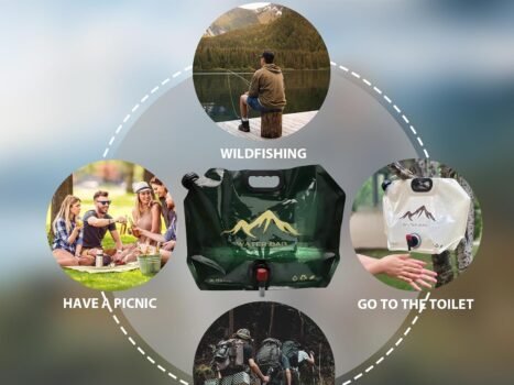 خزان ماء متنقل للتخيم