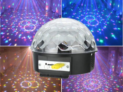 جهاز للإضاءة و سماعة بلوتوث 2 في 1