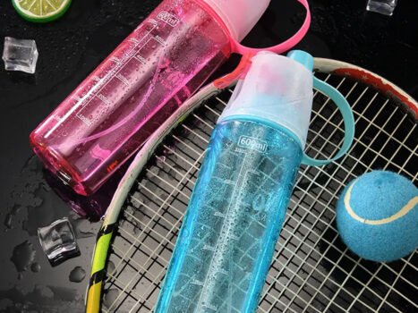 • زجاجة مياه برذاذ للترطيب