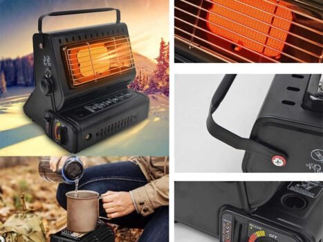 • غاز ودفاية 2 في 1