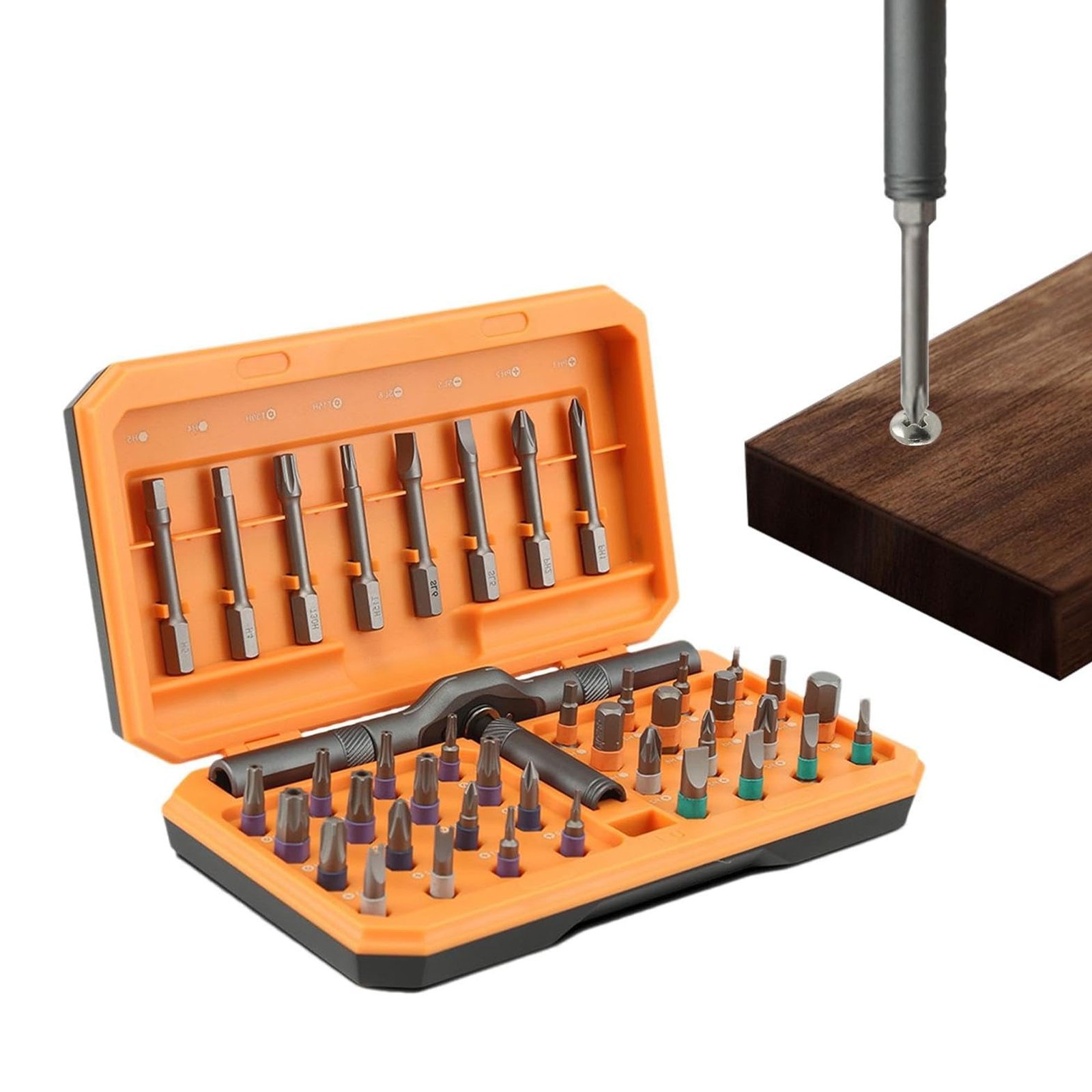 مجموعة مفكات براغي بزاوية قائمة 42 في 1 - الصورة 4