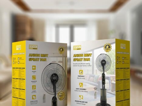 مروحه رذاذ من دينكس بضمان عامين