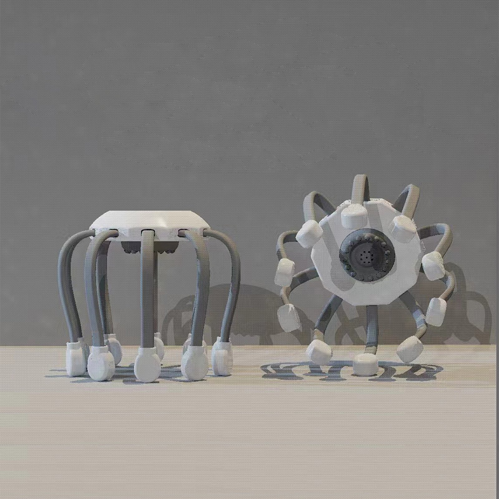 جهاز تدليك فروة الرأس على شكل أخطبوط - الصورة 2