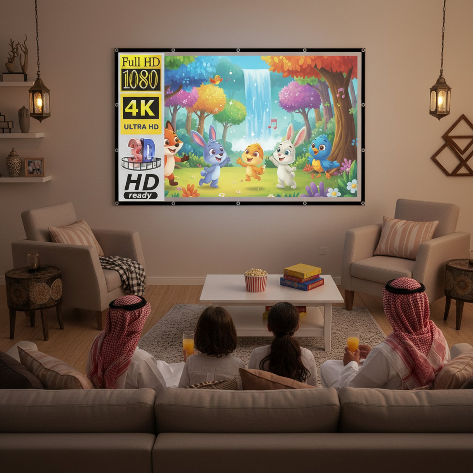 ستارة بروجيكتور 60 أنش لعرض سنيمائى - الصورة 3