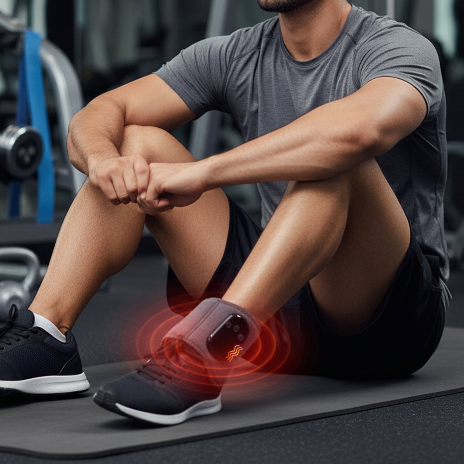 دعامة كاحل كهربائية لاسلكية لتخفيف الالام الكاحل - الصورة 2