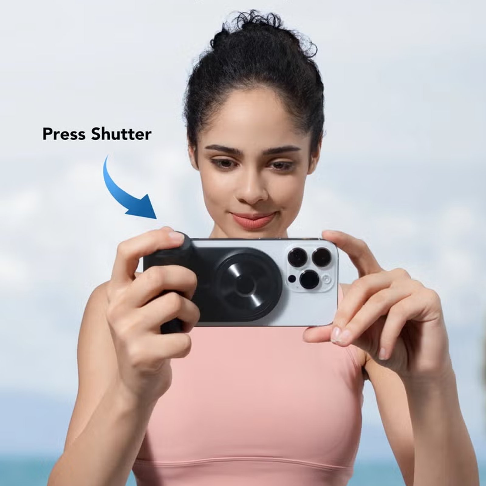 مقبض تصوير مغناطيسي + باور بنك لاسلكي - الصورة 2