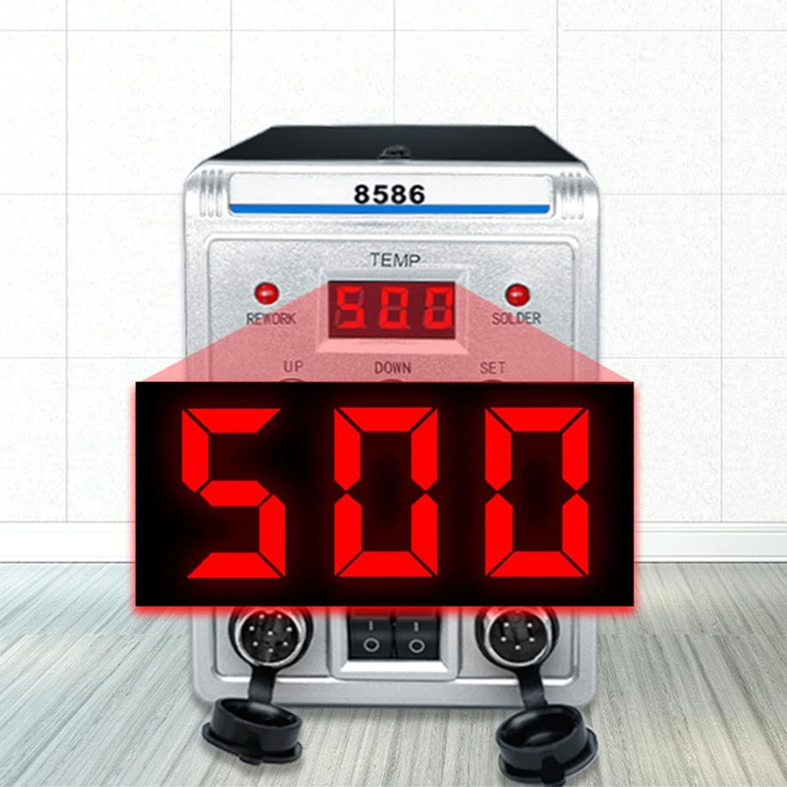 محطة لحام 2 في 1 مع مسدس حراري 700 واط - الصورة 5