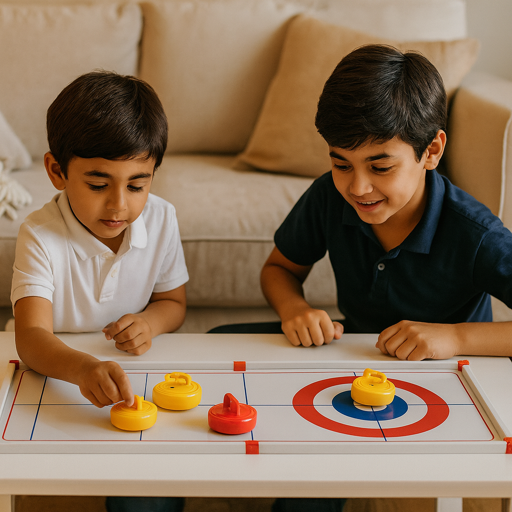 لعبة طاولة الهوكي الهوائي للأطفال - الصورة 2