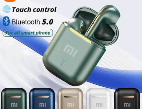 • سماعة شاومي J18 اللاسلكية ، ستيريو هاي فاي داخل الأذن مع ميكروفون ، بلوتوث تعمل باللمس ، ضد الماء ، إلغاء الضوضاء ، سماعات رأس متنوعة