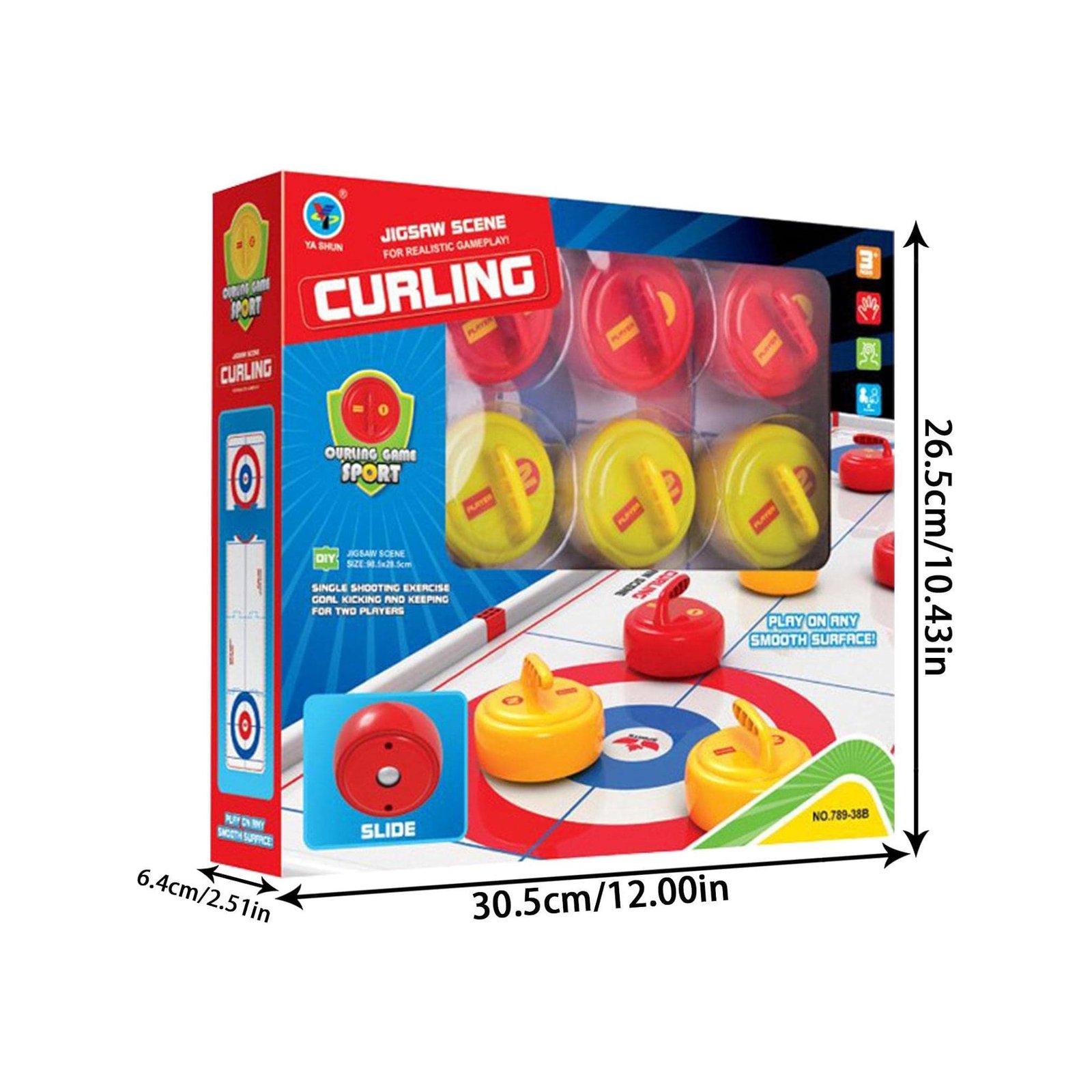 لعبة طاولة الهوكي الهوائي للأطفال - الصورة 5