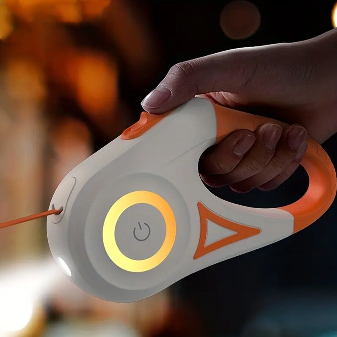 • طوق حيوانات طويل ممتد 5 متر