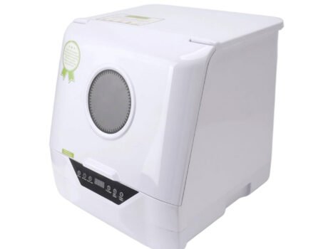 غسالة 2×1 للصحون والخضار والفواكه محمولة بضمان عامين