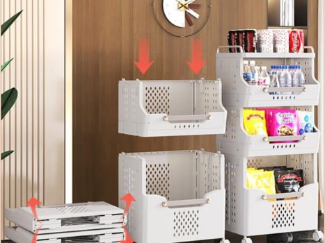 • خزانة متحركة قابلة للطي