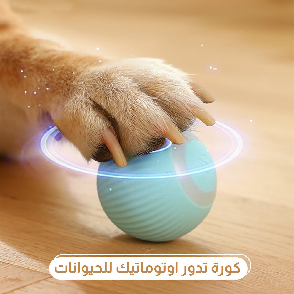 • كورة تدور اوتوماتيك للحيوانات - الصورة 3