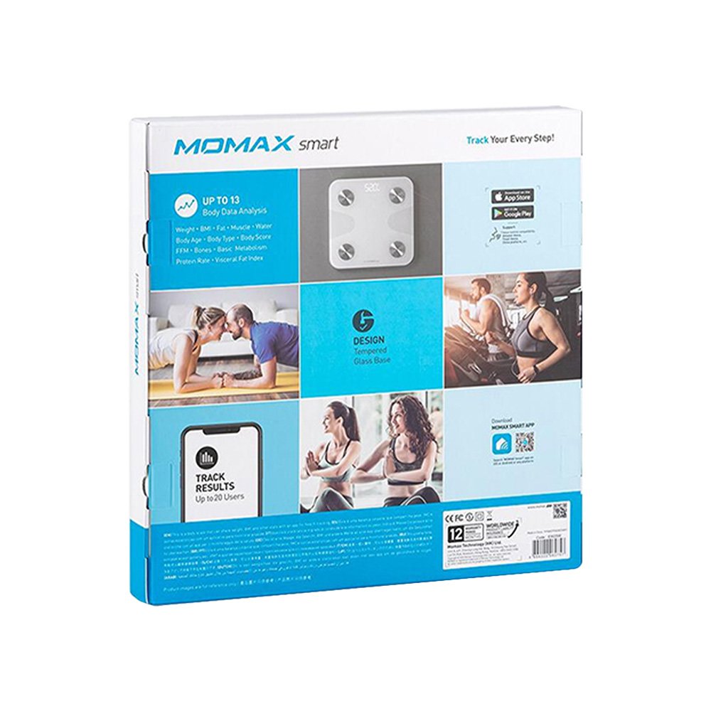 • ميزان ديجيتال للجسم بتطبيق ضمان 6 شهور - الصورة 3