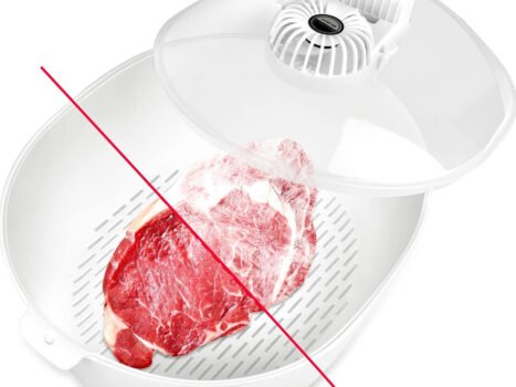 • آلة اذابة الطعام واللحوم المجمدة