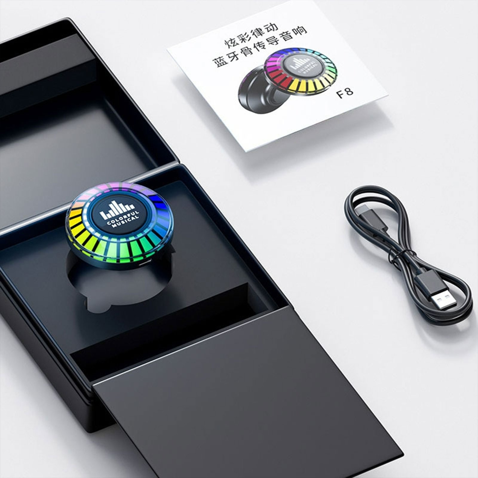 • مكبر الصوت اللاصق المحمول