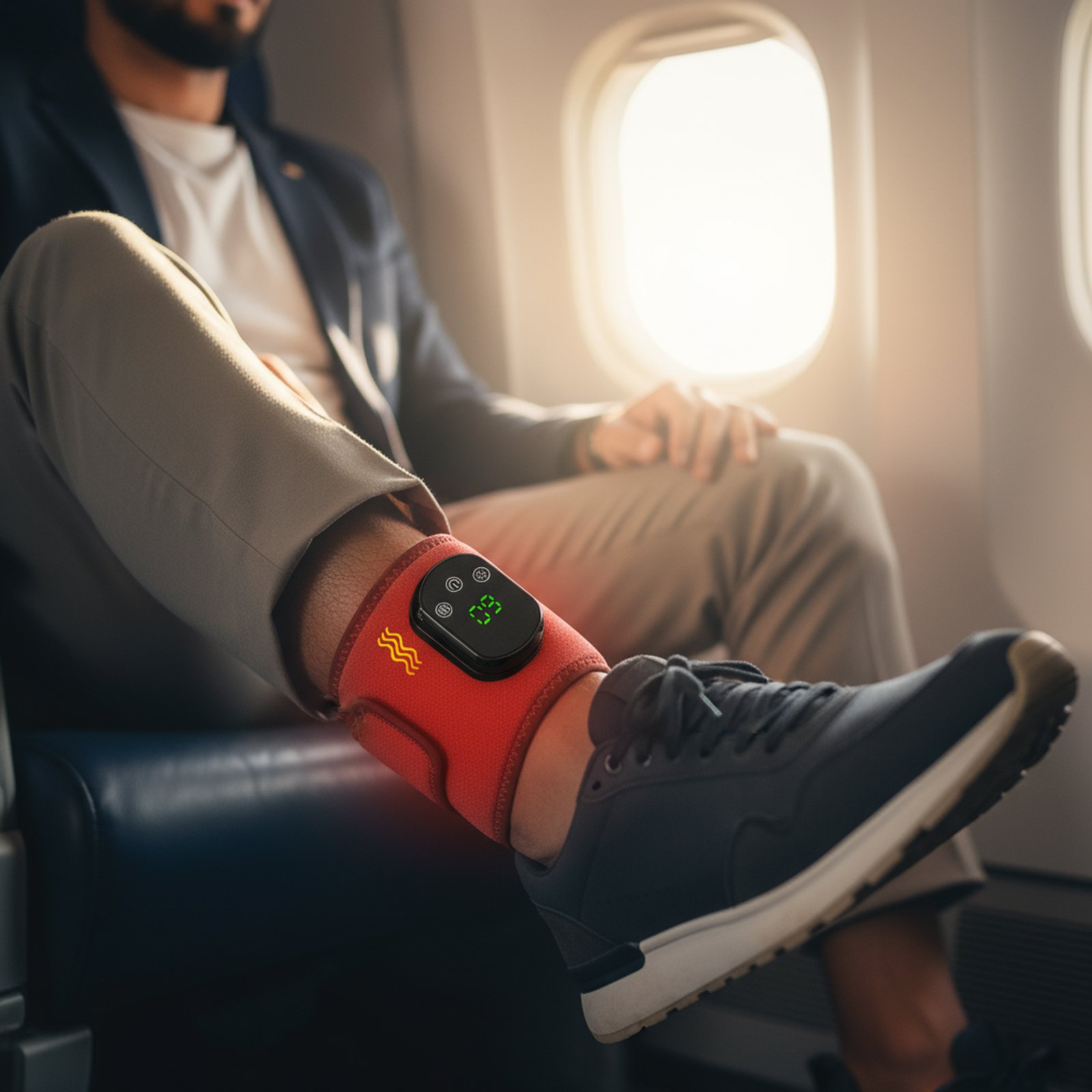 دعامة كاحل كهربائية لاسلكية لتخفيف الالام الكاحل - الصورة 4