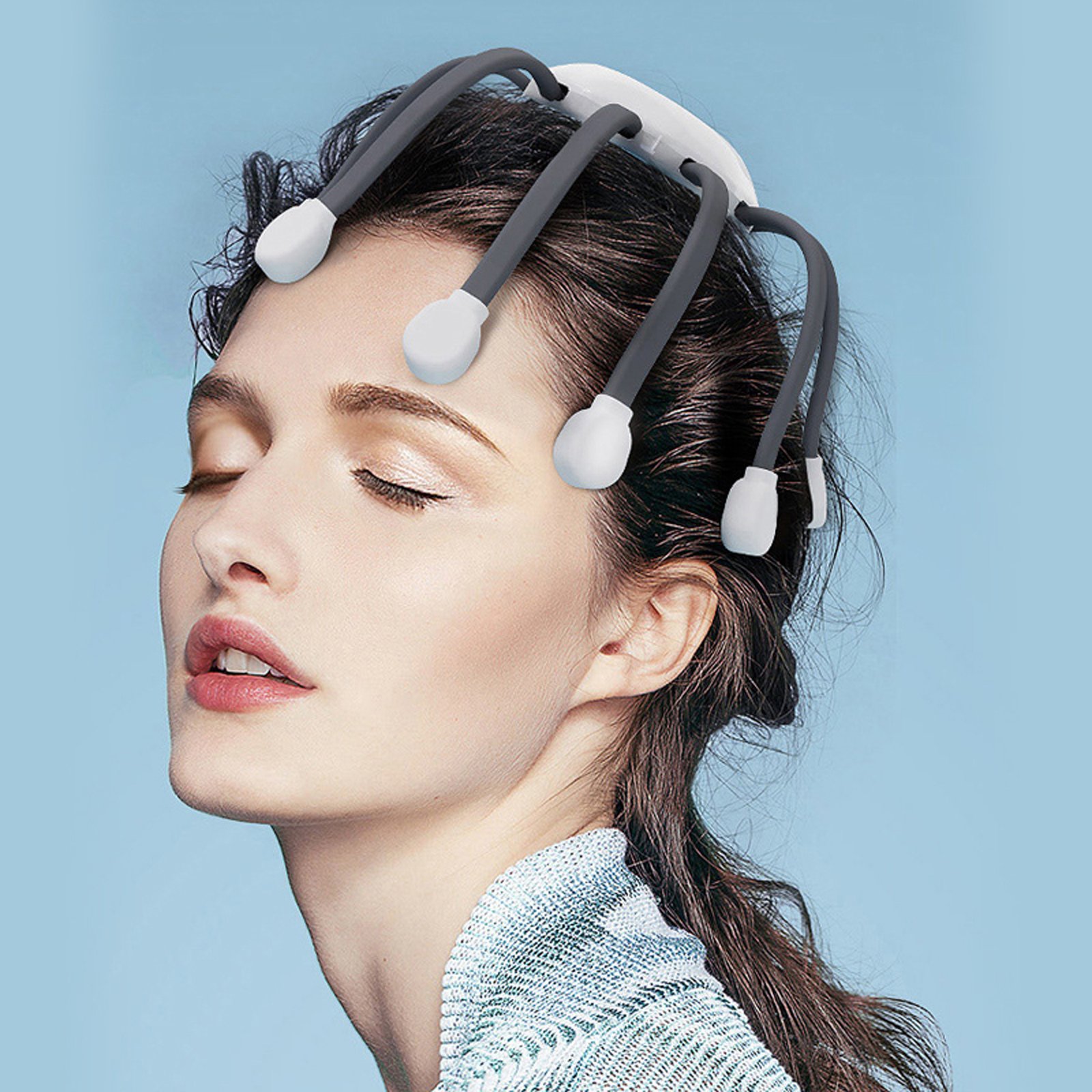 جهاز تدليك فروة الرأس على شكل أخطبوط - الصورة 5