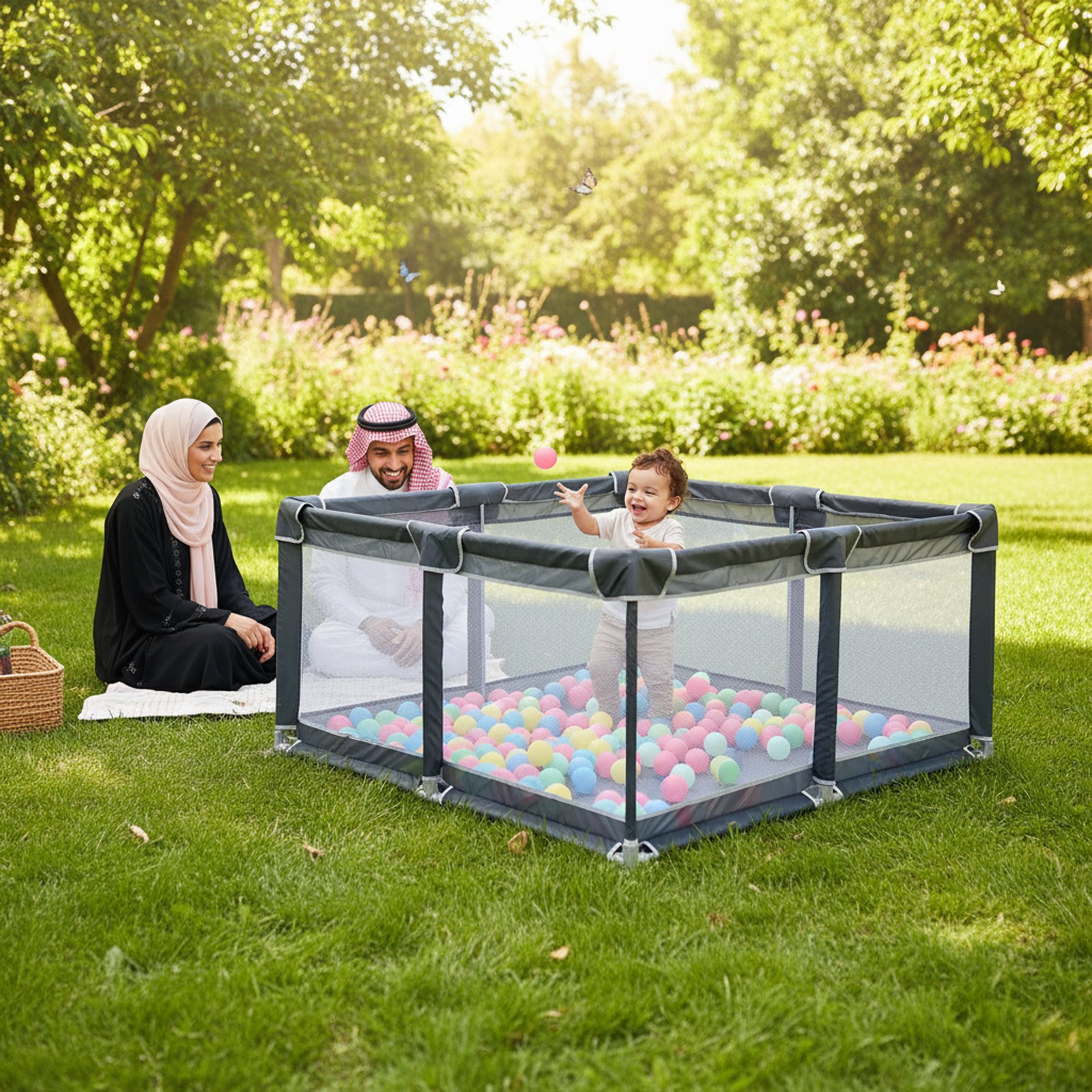 قفص لعب للاطفال الصغار - الصورة 5