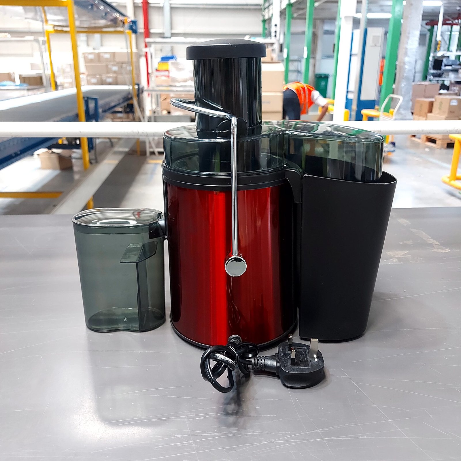 • عصارة بالطرد المركزي للفواكه والخضروات الكاملة بضمان عامين - الصورة 6