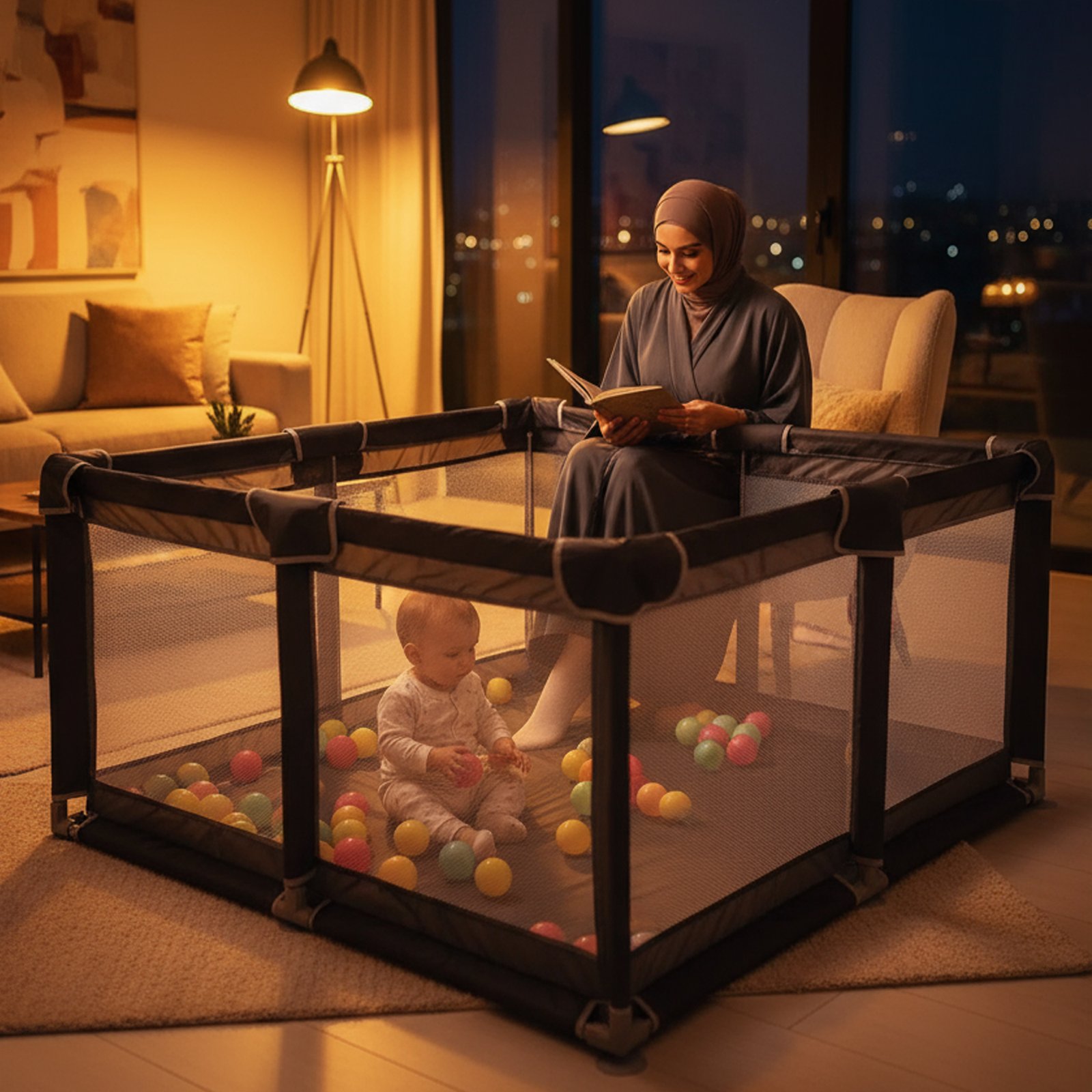 قفص لعب للاطفال الصغار - الصورة 3