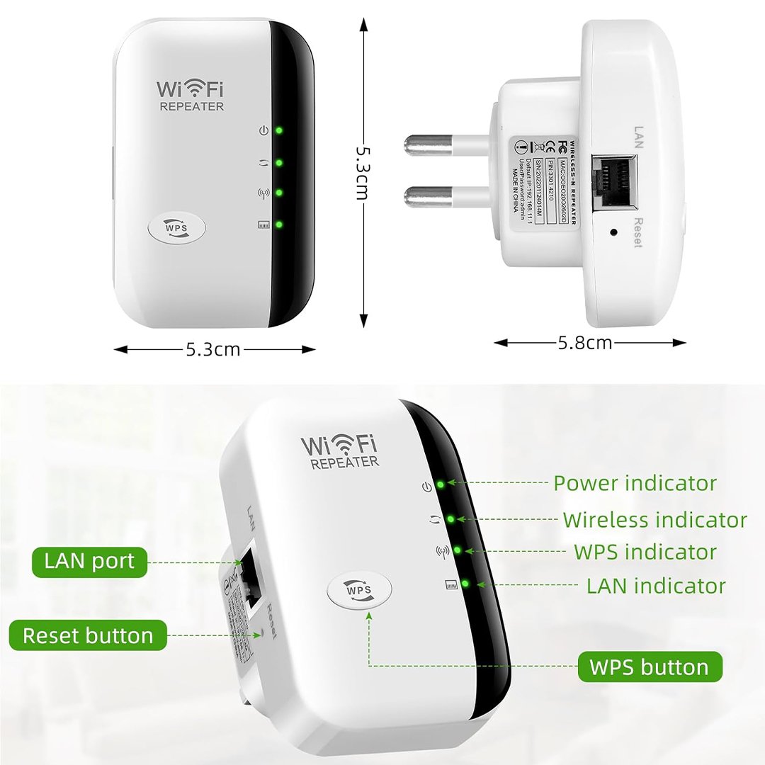 • مقوي واي فاي لا سلكي - الصورة 4