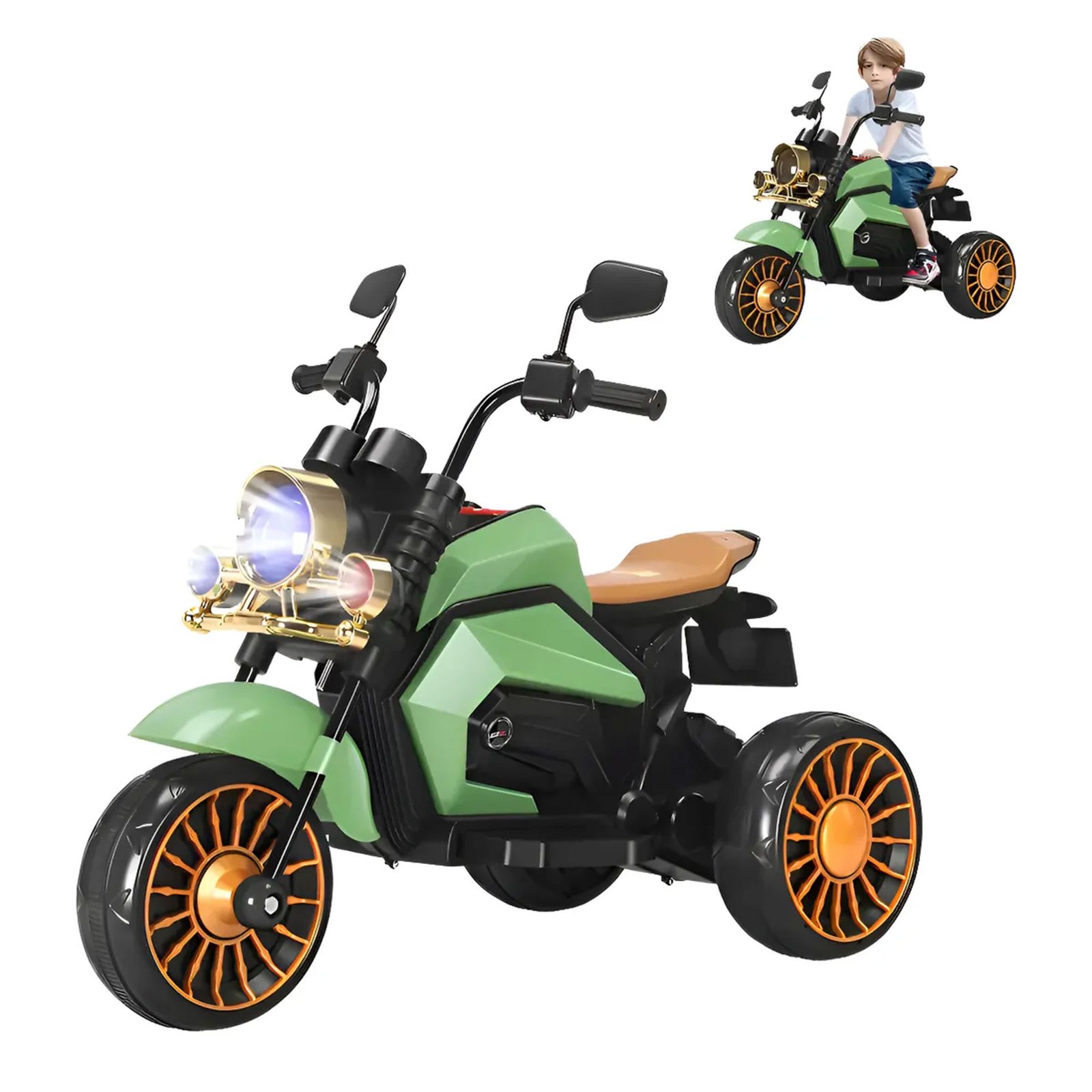 دراجة هارلي كهربائية للأطفال - الصورة 4