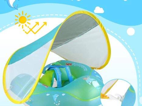 • عوامة اطفال بمظلة