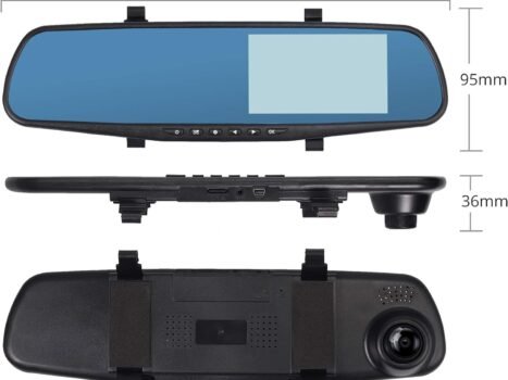 داش كام المراية المزدوجة تركب بولّاعة السيارة بضمان عام