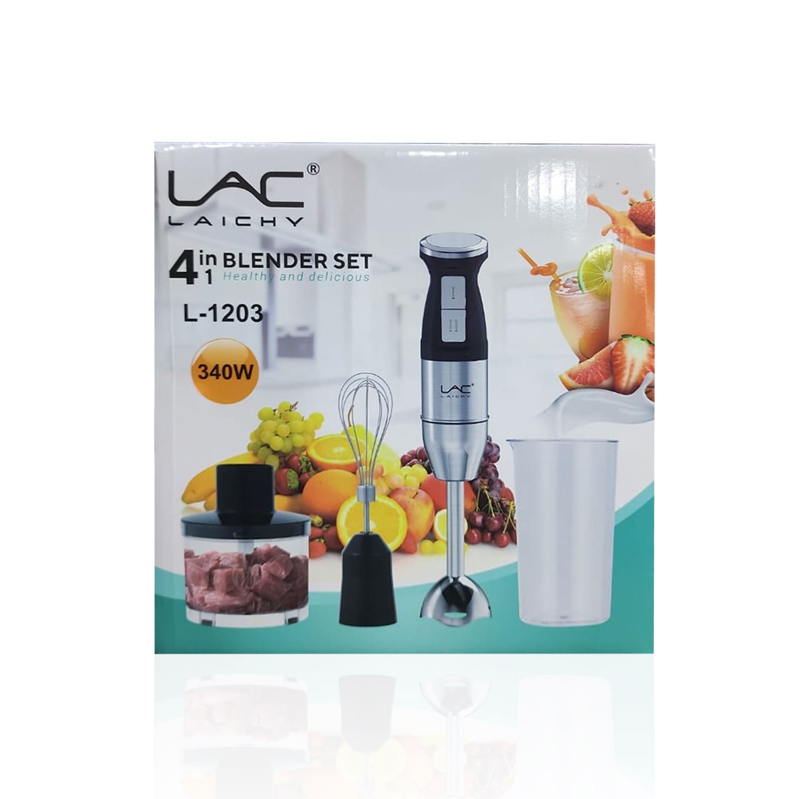 خلاط يدوي و هاند بلندر 3 في 1 للتقطيع و الفرم - الصورة 5