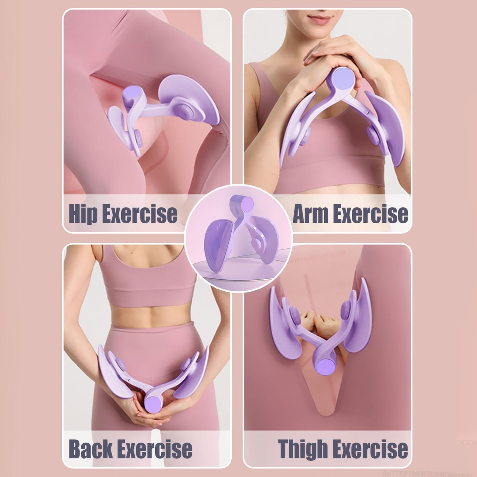 جهاز تدريب عضلات الخصر الداخلي والساق والأرداف - الصورة 4