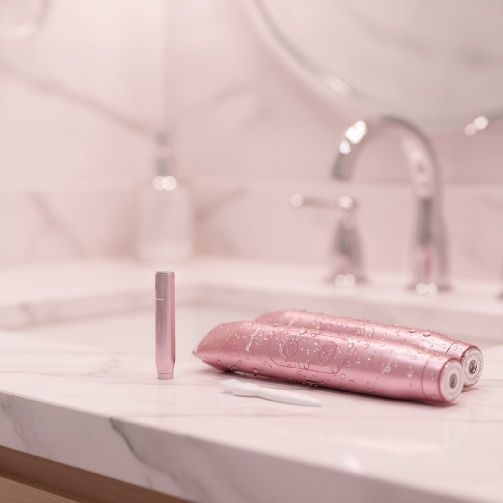 ماكينة حلاقة كهربائية 2 في 1 للنساء - الصورة 4