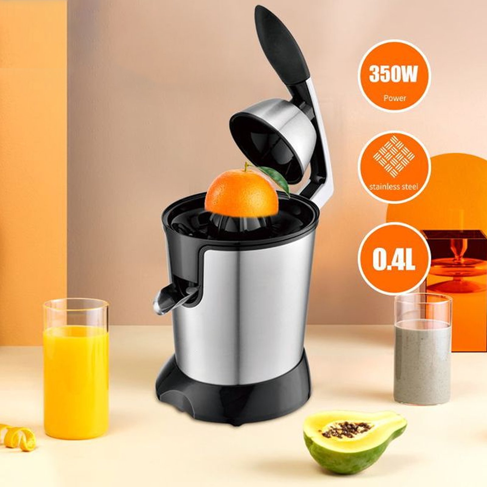 عصاره الحمضيات الكهربائية بضمان عامين - الصورة 2