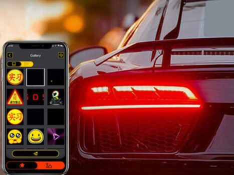 • شاشة سمارت للسيارة مع الجوال