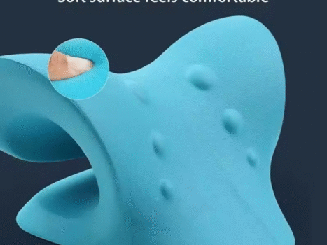 وسادة استرخاء وتقويم فقرات الرقبة