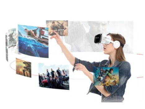 • نظارة واقع افتراضي VR