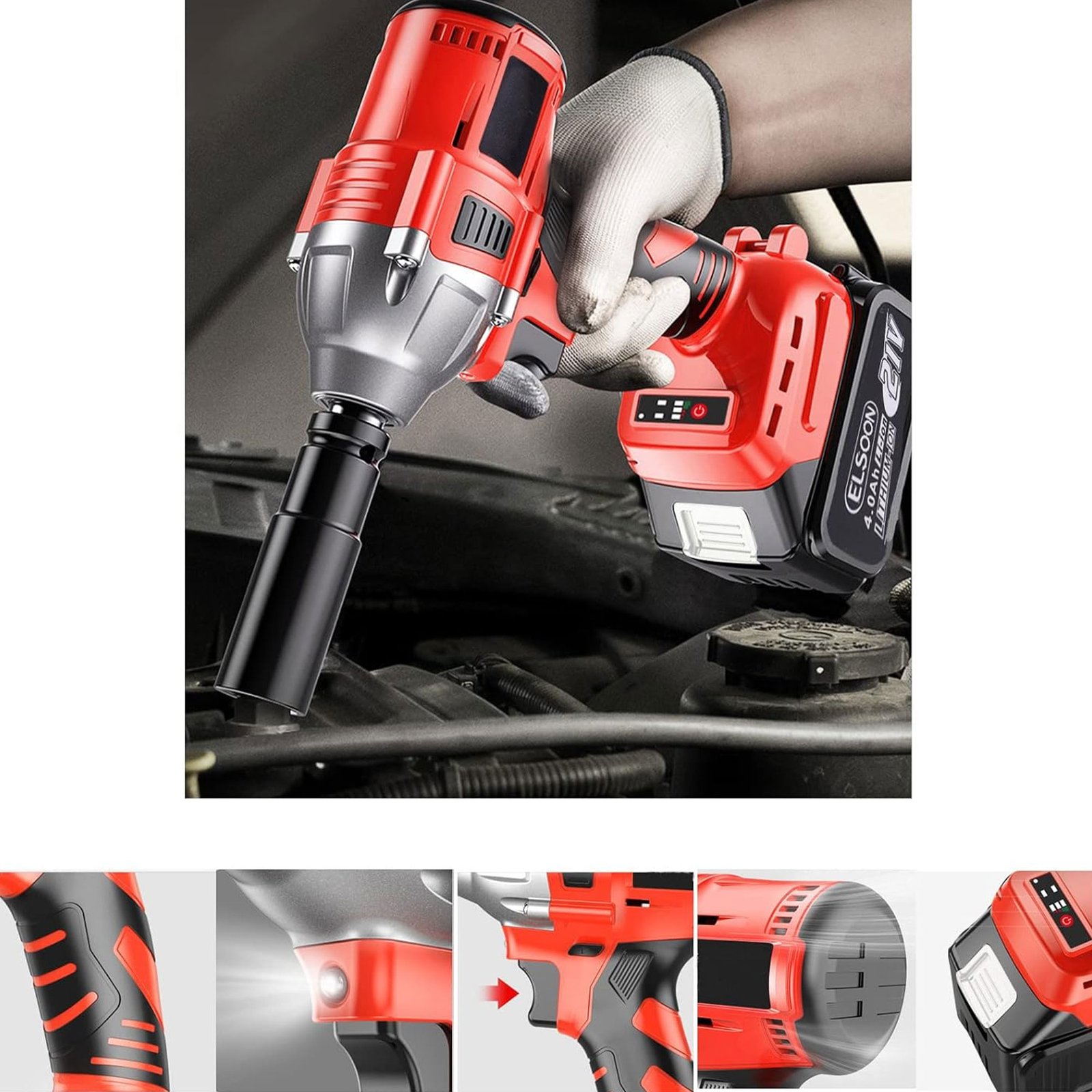 • دريل كفرات لاسلكي Mukinta بضمان عامين - الصورة 3