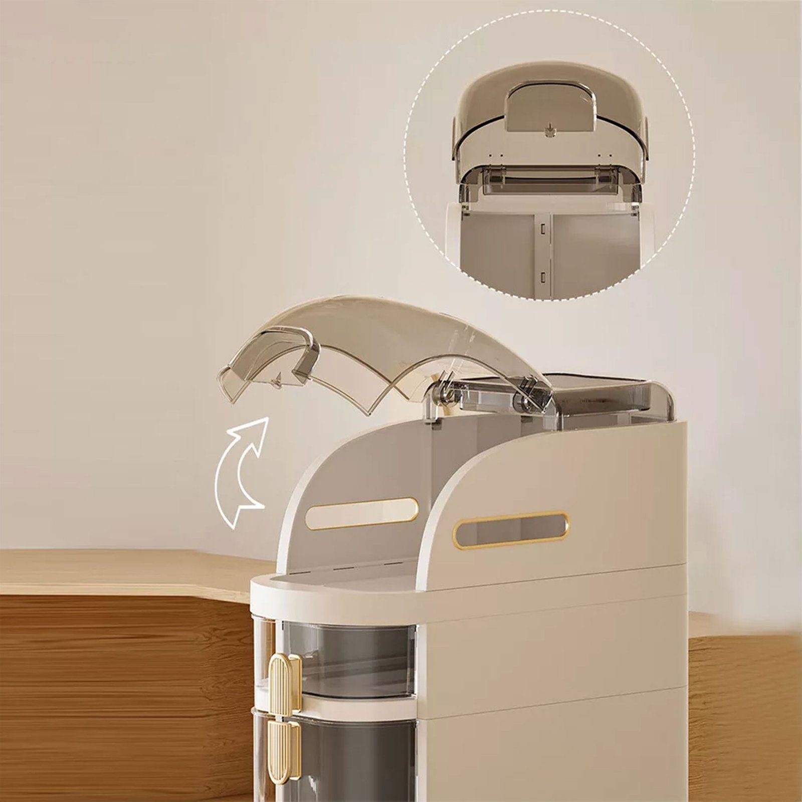 • منظم و خزانة الحمام - الصورة 2