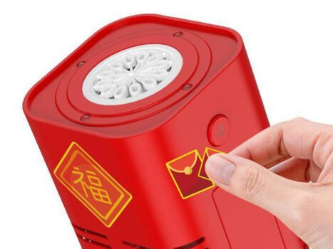 • صانع فقاعات الألعاب النارية 12 فتحة