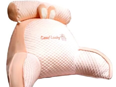 • وسادة رأس السرير الناعمة على شكل حقيبة ظهر