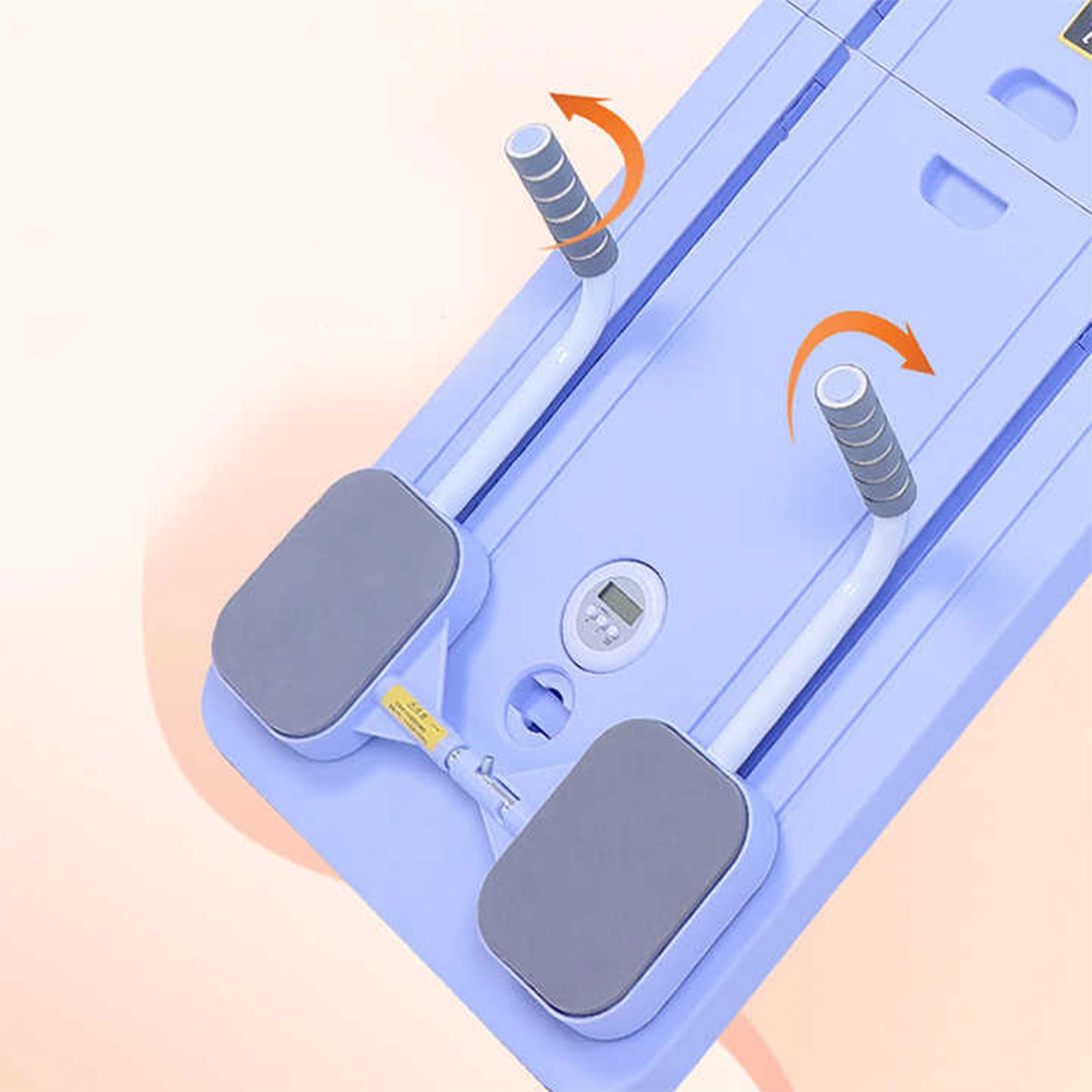 لوح بيلاتس قابل للطي مع أحزمة مقاومة لتمارين الجسم بالكامل بشاشة رقمية - الصورة 2