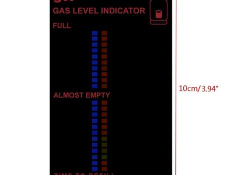 • مؤشر مستوى الغاز الذكى