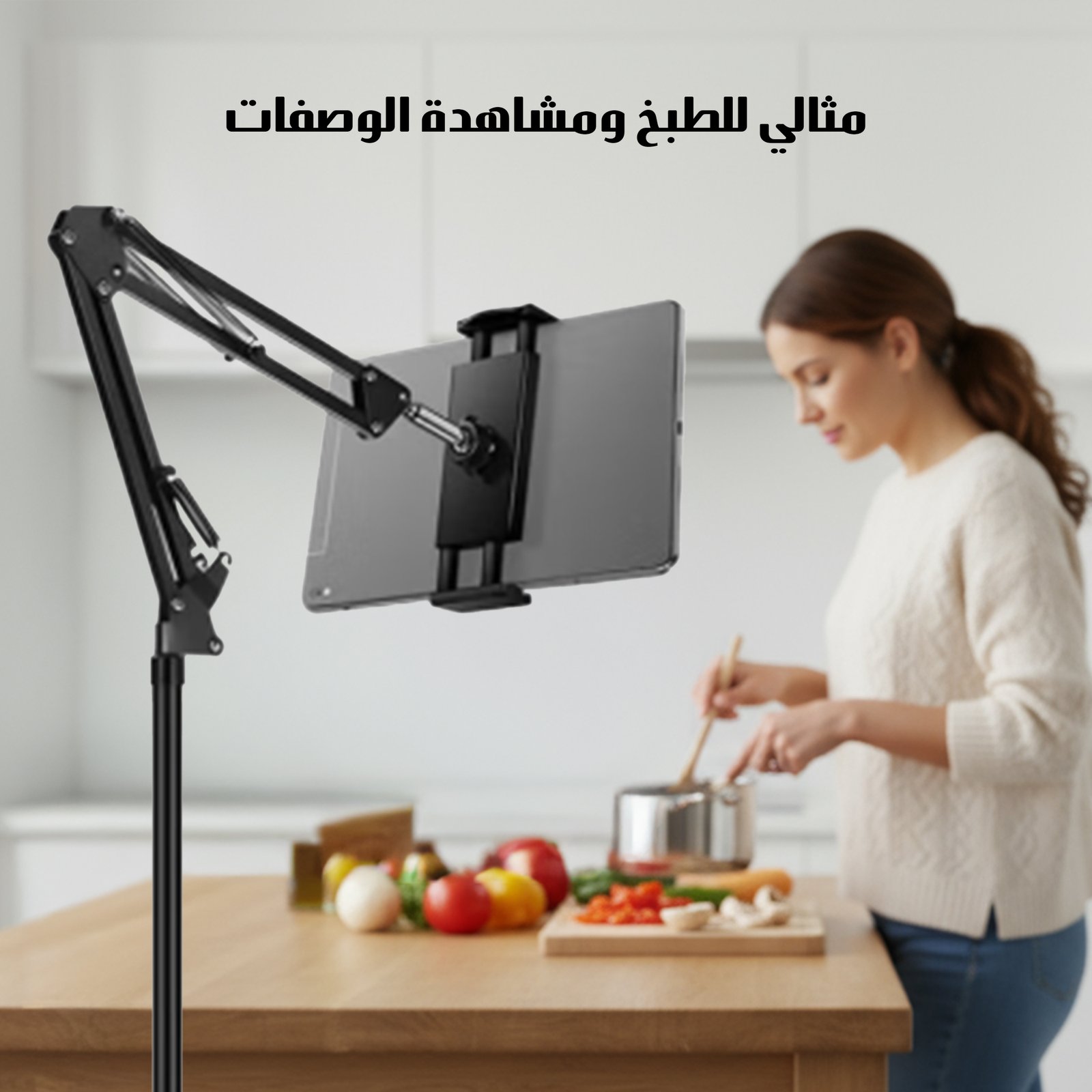 حامل ارضي للهاتف و التابلت - الصورة 4