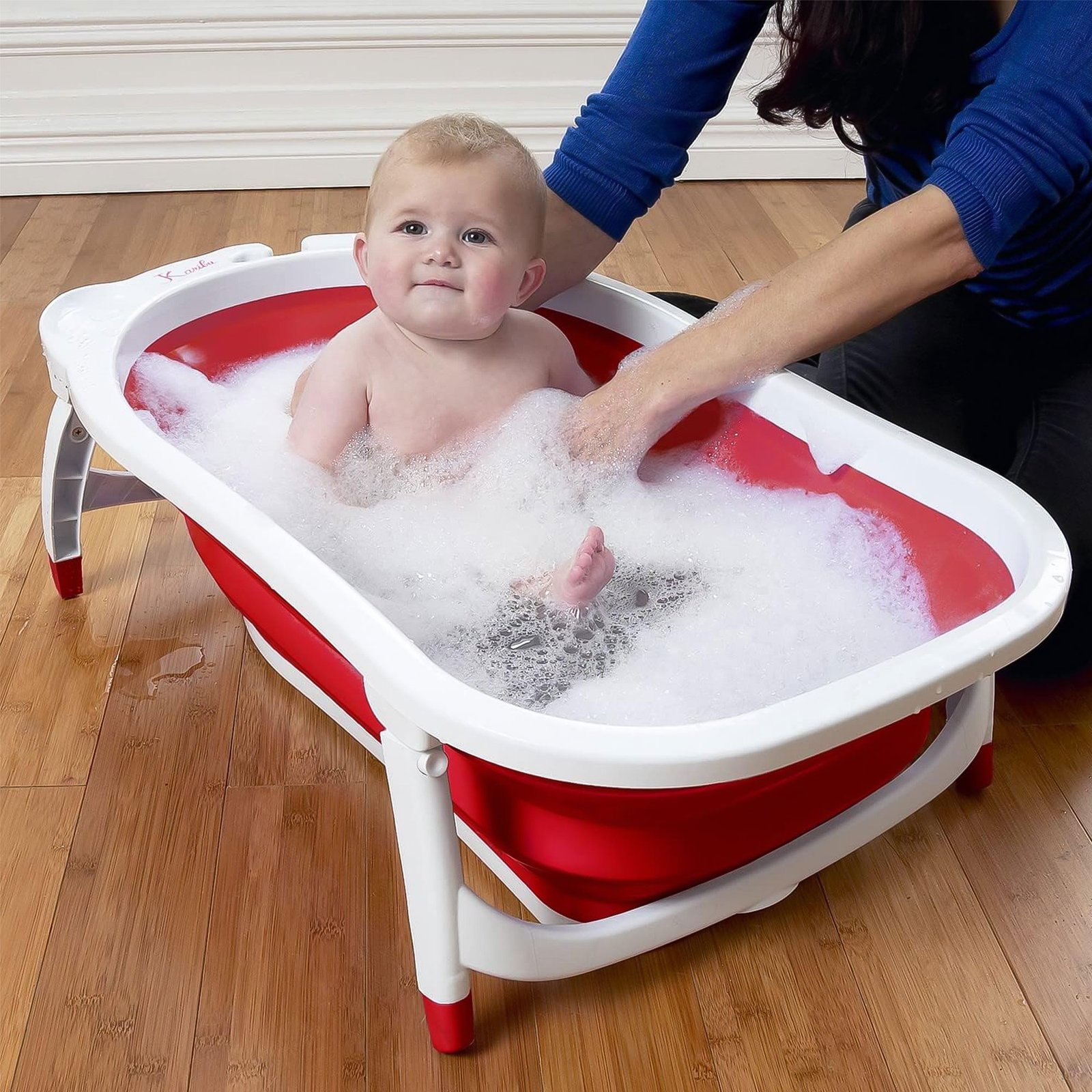 حوض استحمام قابل للطى للاطفال - الصورة 6