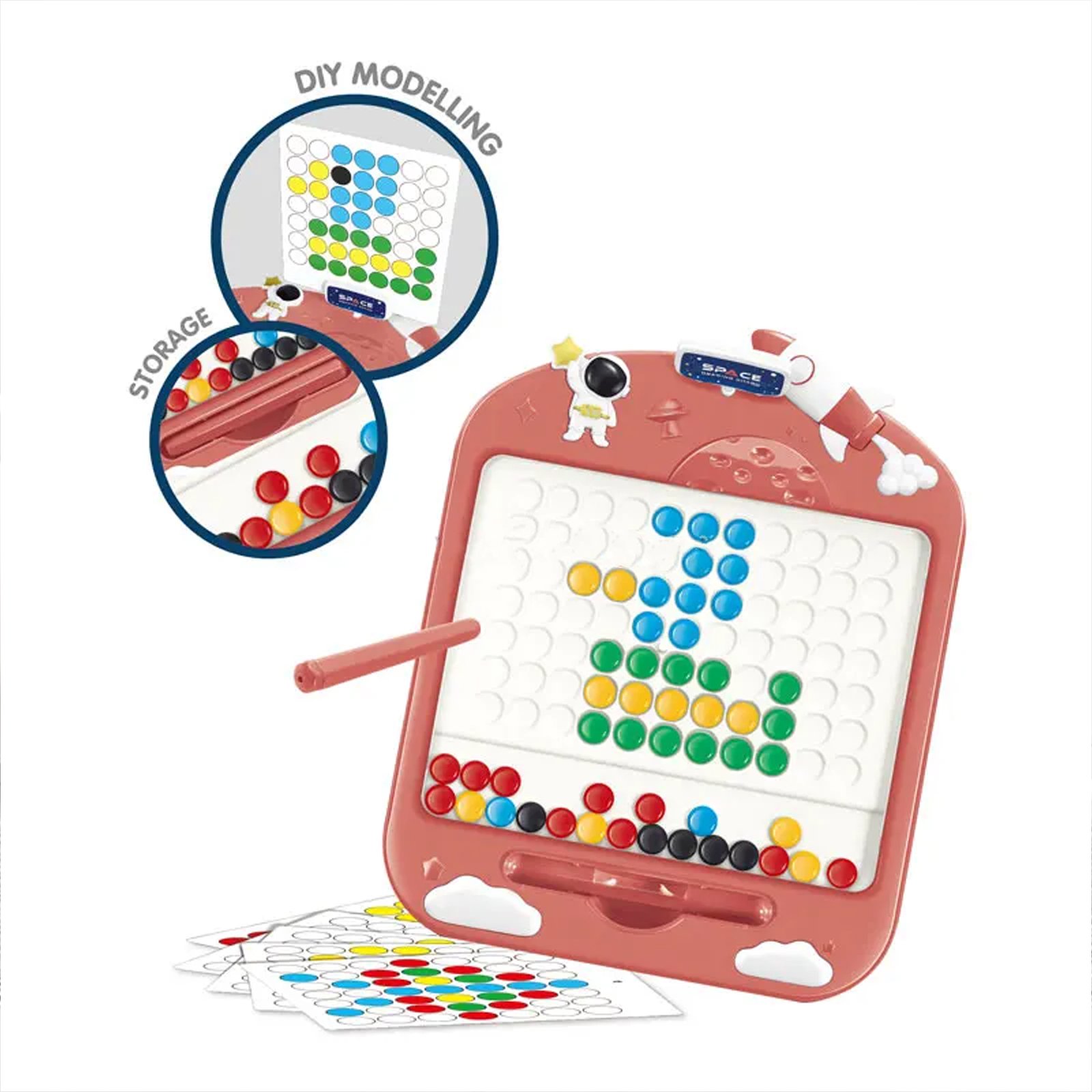 لوحة رسم مغناطيسية 2 في 1 - الصورة 5