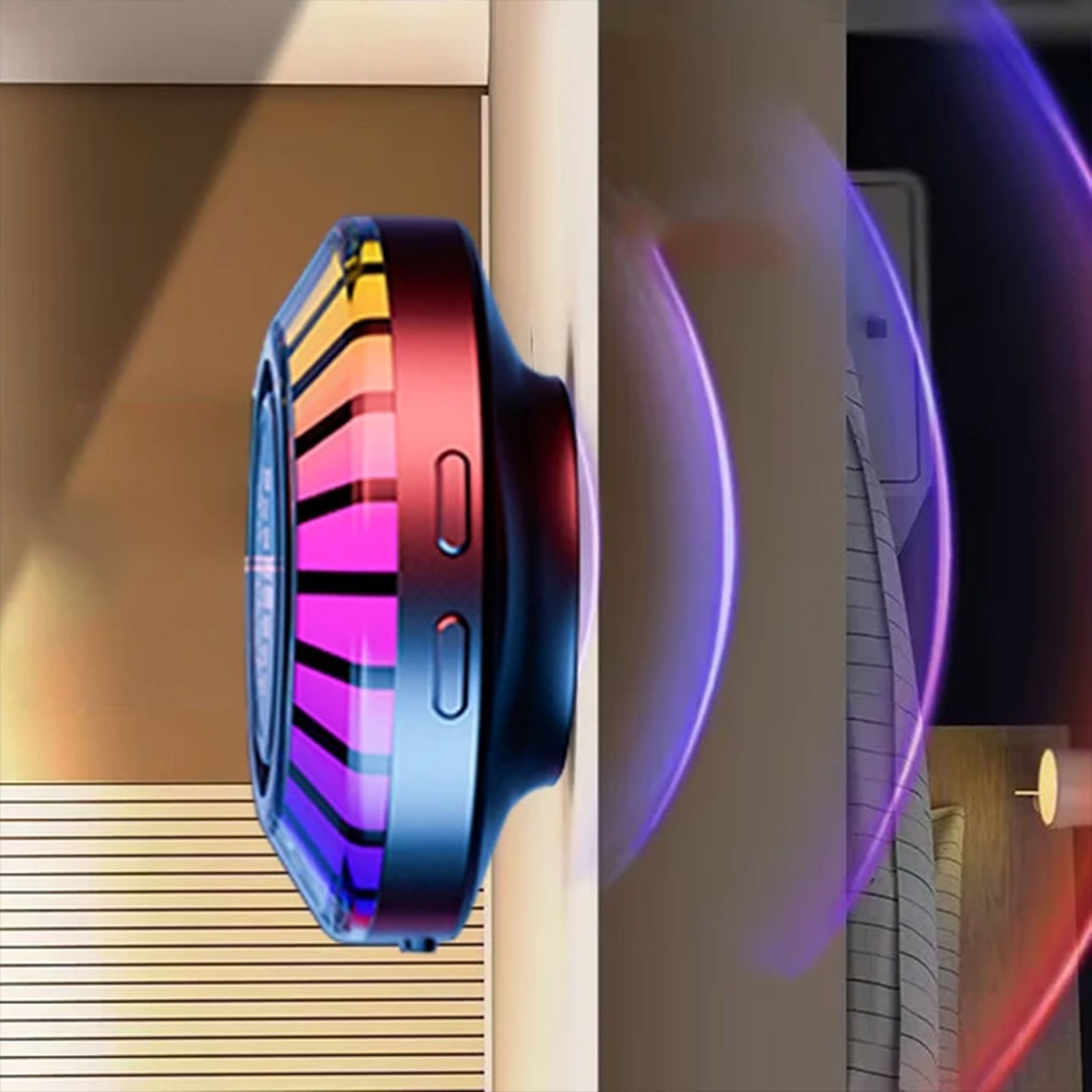 • مكبر الصوت اللاصق المحمول - الصورة 3