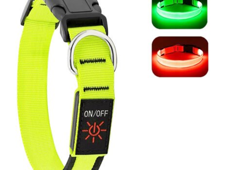 • طوق مضيئ للحيوانات