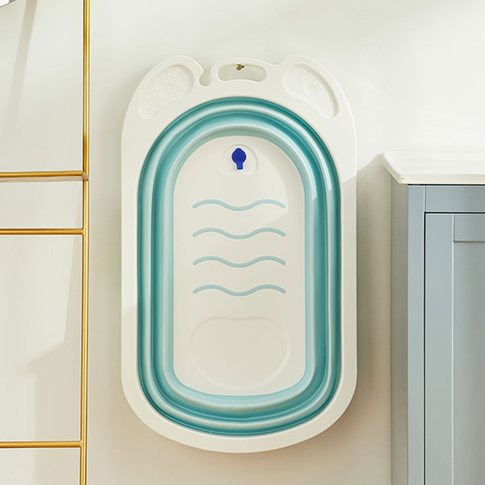 حوض استحمام قابل للطى للاطفال - الصورة 4