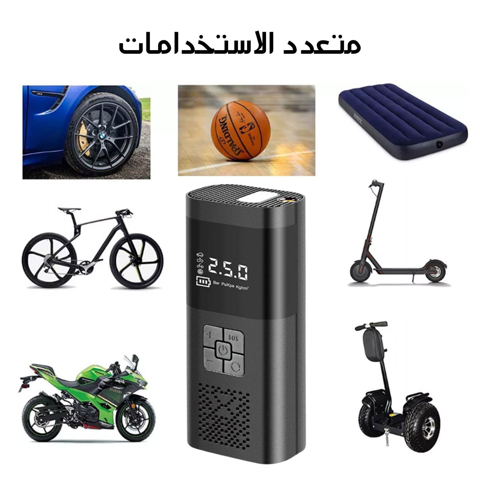 منفاخ DLC متنقل بقوة 60 واط بضمان عامين – للاستخدام الشامل في أي مكان - الصورة 4